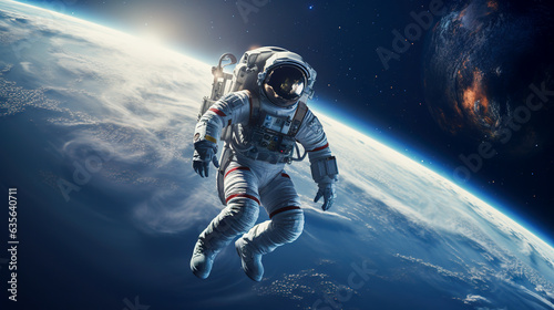 Astronaut In Action