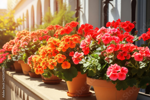 Flowering potted plants