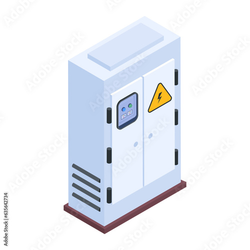 Pack of Industrial Isometric Icons 

