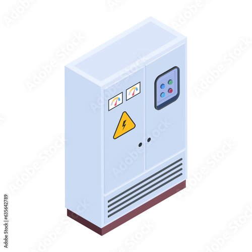 Pack of Industrial Isometric Icons 

