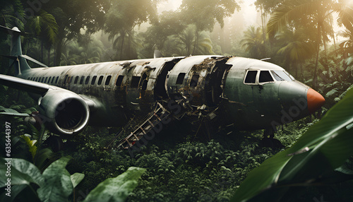 Wallpaper Mural Plane Wreck Crash Torontodigital.ca