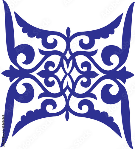Ornament ALKA-16., Kasahkstan, Central Asia, Steppe, ethnodesign, element, dekor, dekol, design, dekoration, vektor, nomads.