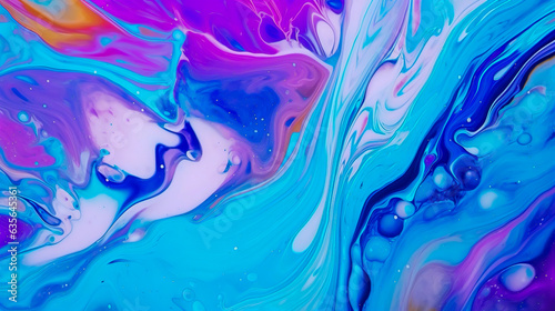 Colorful Abstract Painting Background. Liquid Marble