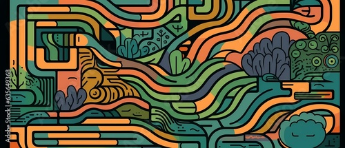 Background floral organic p...