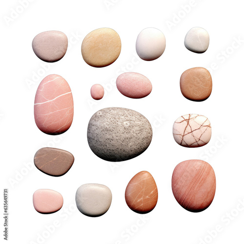 Garden stones for embellishment