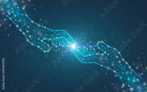 Obraz na płótnie Affective Computing - Conceptual Illustration