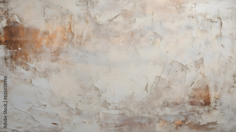 Obraz premium Stucco Wall, Old Plaster - Generative AI