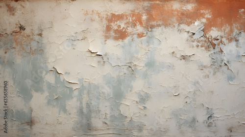 Stucco Wall, Old Plaster - Generative AI