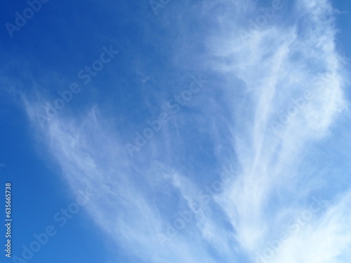 blue sky with clouds