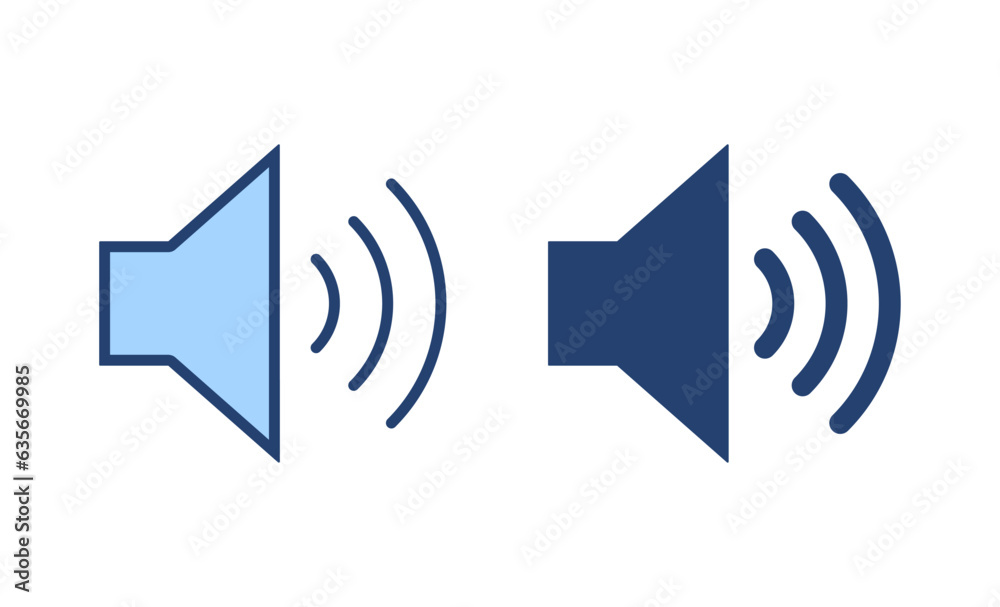 Speaker icon vector. volume sign and symbol. loudspeaker icon. sound symbol Speaker icon vector. volume sign and symbol. loudspeaker icon. sound symbol