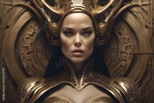 The most beautiful woman in the world. Generative AI
