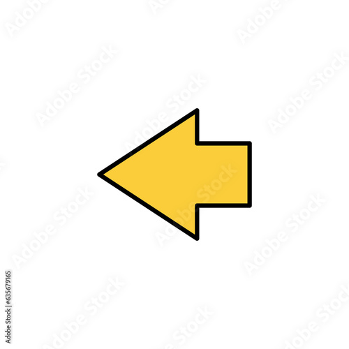 Free Download Arrow icon vector for web and mobile app. Arrow sign and symbol for web design. - GFXLoad