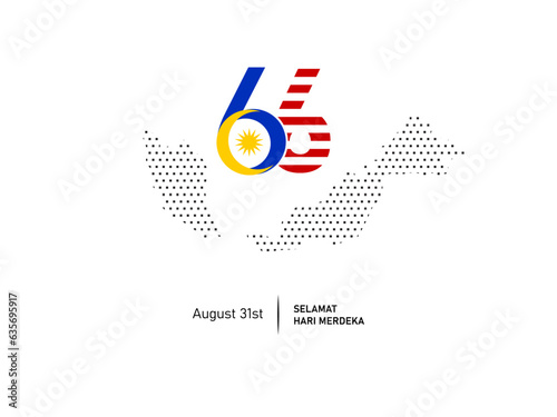 66 years celebration of Malaysia's Independence day.