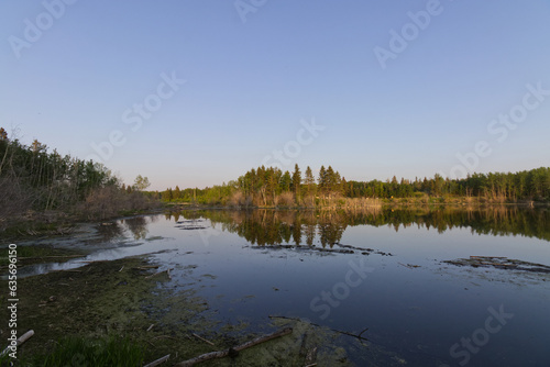 A Warm Evening At Astotin Lake © RiMa Photography