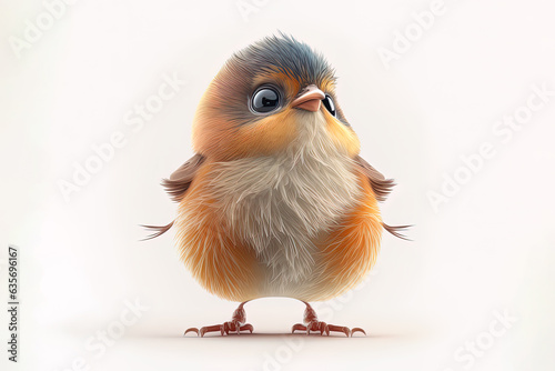 Cute Baby Bird 