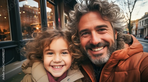 Father and child, generativ...