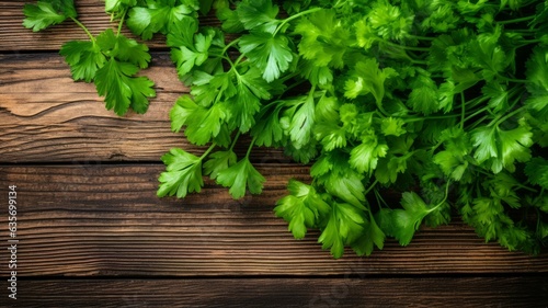 Aromatic Coriander Spice Photorealistic Horizontal Background. Healthy Vegetarian Diet. Ai Generated Backdrop with Copyspace. Flavory Coriander Spice.