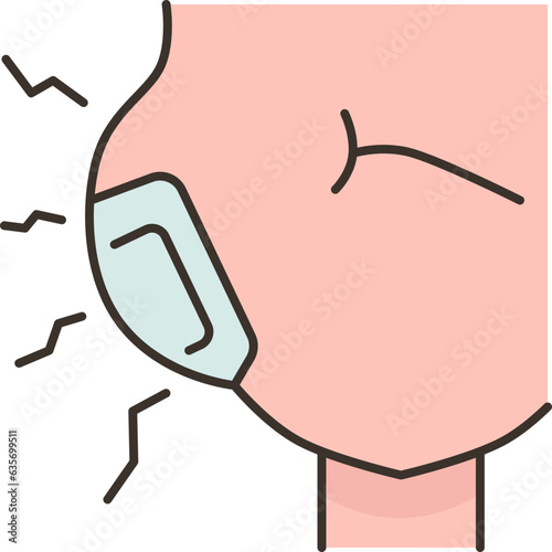 cheek  icon