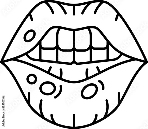 mouth  icon