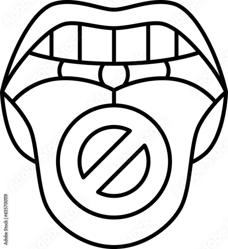tongue  icon