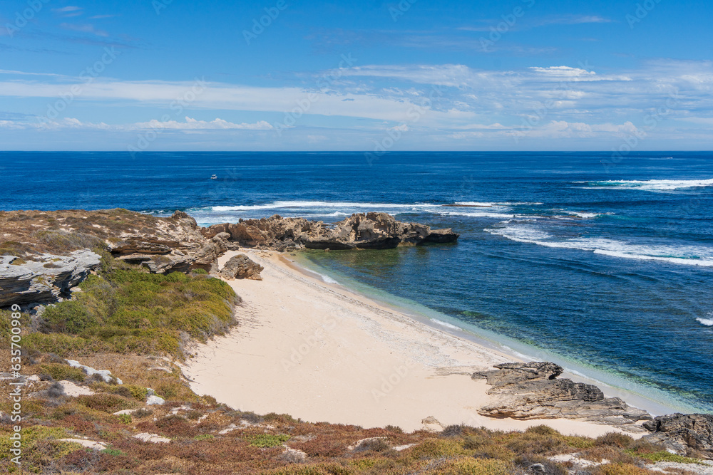 Cape Vlamingh on Rottnest Island, Western Australia.