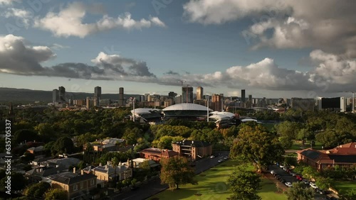 4k Drone Adelaide oval Australia photo