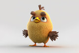 Cute 3D Chick on Pose