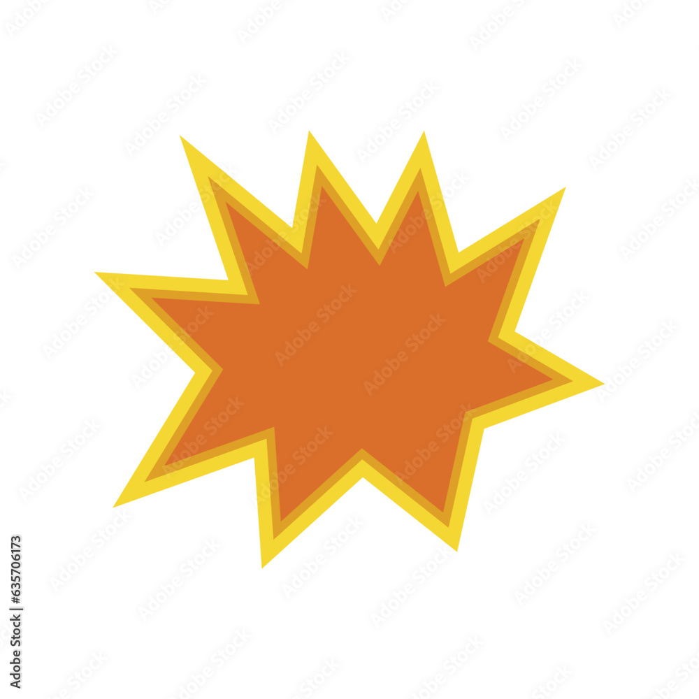 Comic Shape Illustration