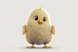 Adorable Baby Chicken on Pose