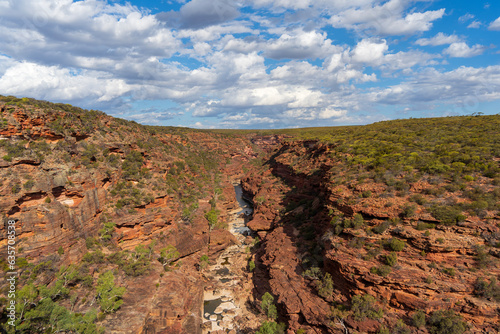 Z Bend in Kalbarri National Park, Western Australia. photo