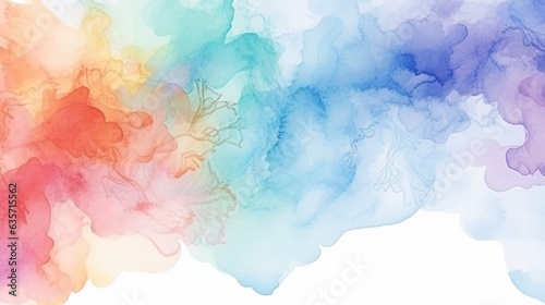 watercolor stains abstract background  illustration