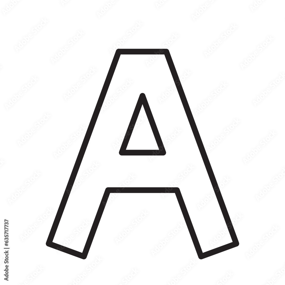 letter a icon design letter a icon design