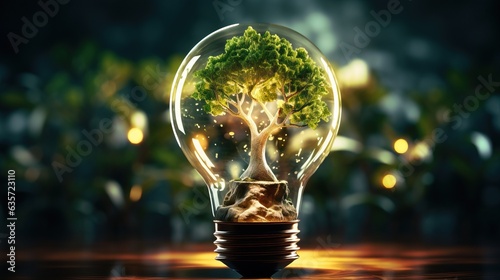 Earth hour energy saving and emission reduction green environmental protection saving electricity background