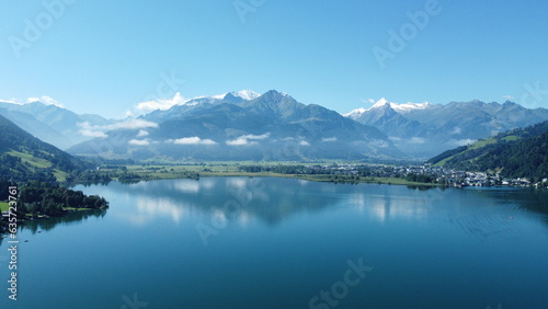 Zell am See, lake, mountains, Austria