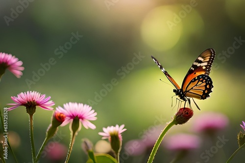 butterfly on a flower © Shahryar
