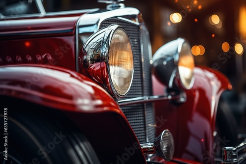 old classic retro car © BetterPhoto