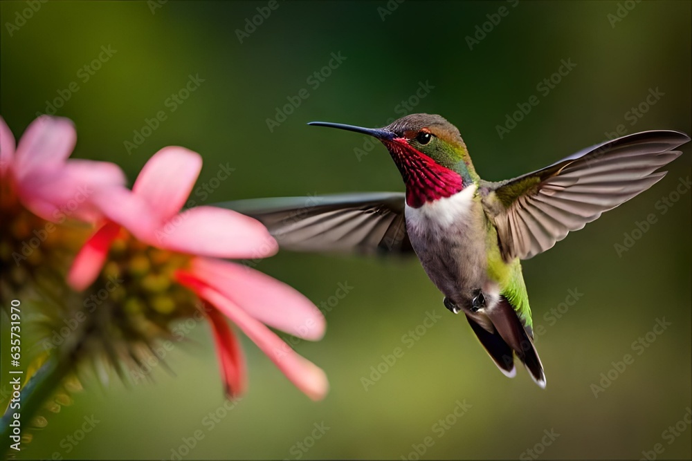 Fototapeta premium hummingbird in flight