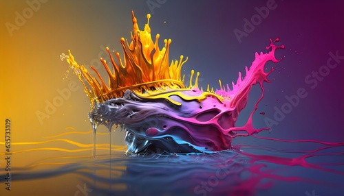 Liquid crown acrylic ink pa...