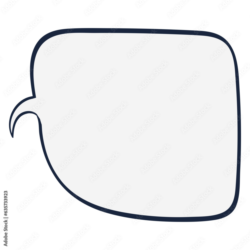 Speech bubble illustration Speech bubble illustration