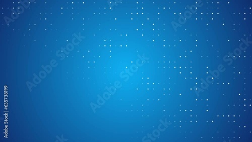 4K colorful little dots randomly generated on a gradient background in 3840x2160 30fps. Little stars generating seamless loop backdrop animation for presentations, talk show, podcast etc.