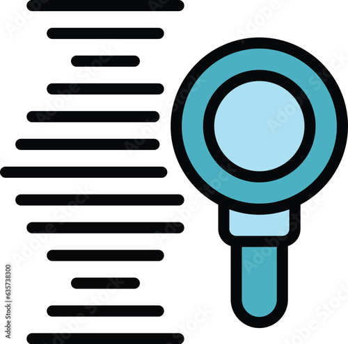 Healthy dna icon outline vector. Sex education. Gender advice color flat