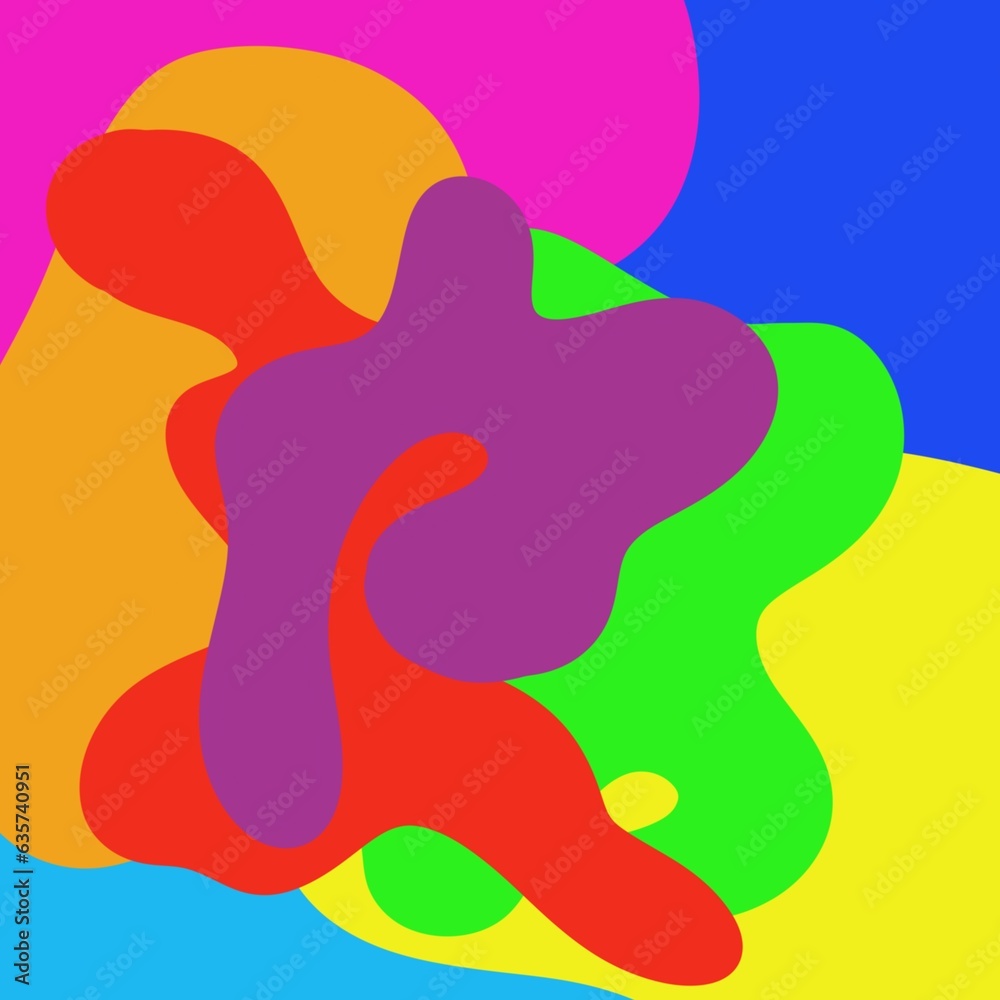 Abstract, color-painted images without exact shapes, multi-colored, pretty multi-colored painted together, are used to create background images. Abstract, color-painted images without exact shapes, multi-colored, pretty multi-colored painted together, are used to create background images.