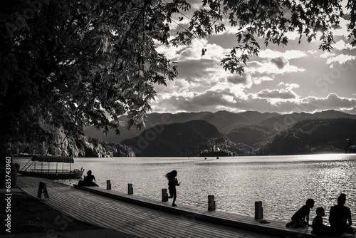 Childhood Memories by Lake Bled, Slovenia photo