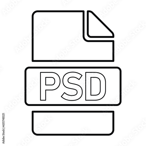 PSD File Format Icon