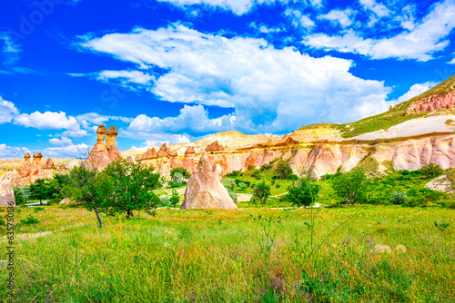 Place in Cappadocia-Fairy Chimneys (Pasabag Valley). photo