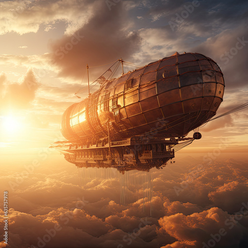 Steampunk Adventure in the Sky