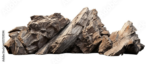 Heavy rock isolated on transparent background PNG