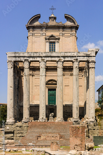 Temple of Antoninus and Faustina in the Roman Forum photo