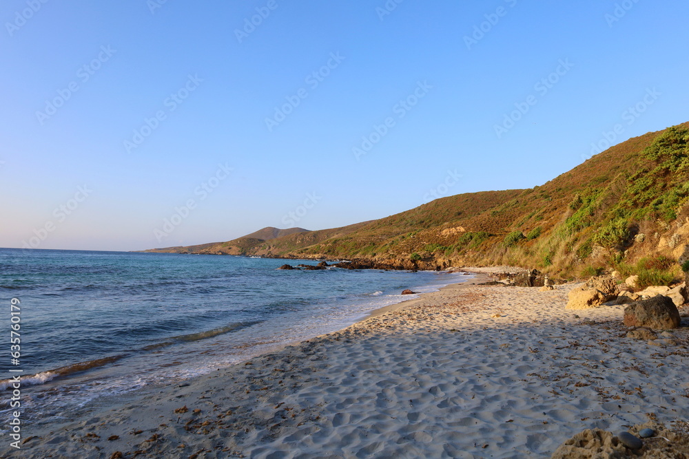 Hidden beaches of the Desert des Agriates and Ostriconi in Corse, France