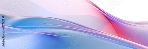 illustration of colorful clean flexible glass digital art background  generative AI
